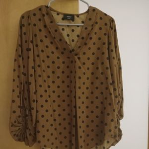 Vici polka dot blouse